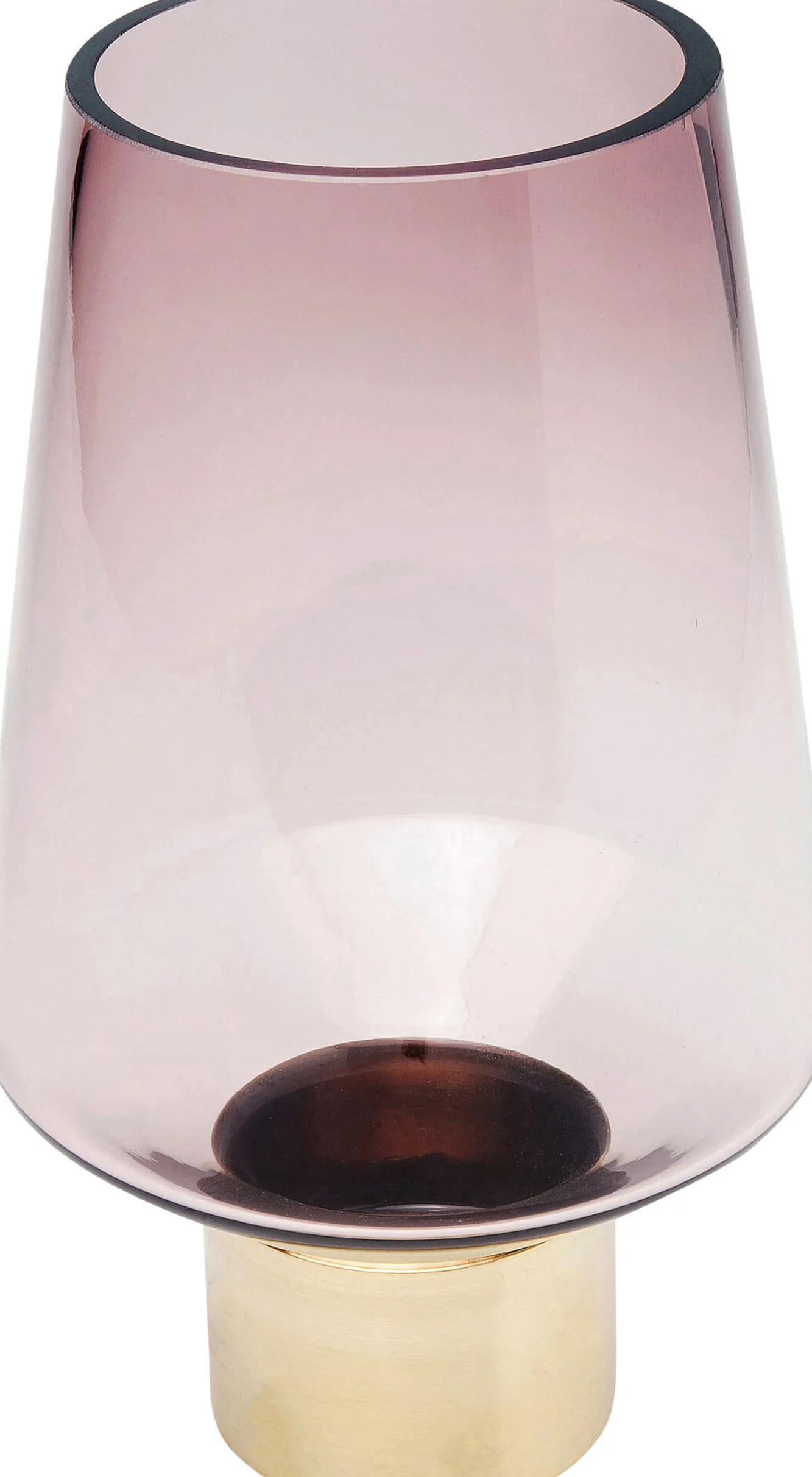 Clearance KARE Design Wazon Noble Ring Ø16x26 cm fioletowy - KARE