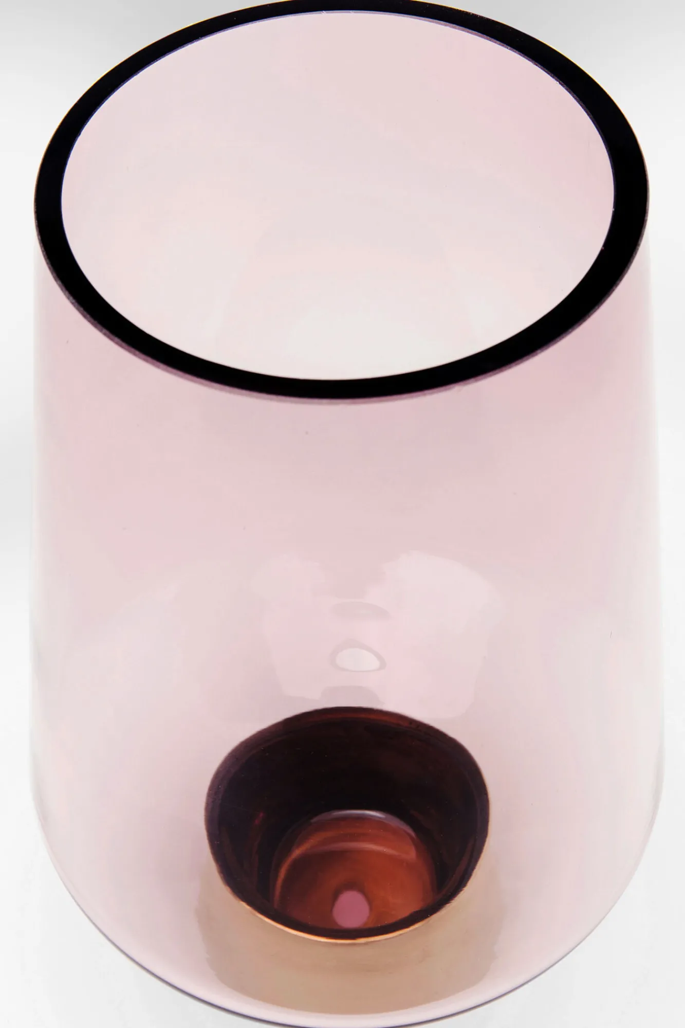 Clearance KARE Design Wazon Noble Ring Ø16x26 cm fioletowy - KARE