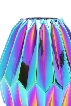 Discount KARE Design Wazon nowoczesny szklany niebieski Ø14x16 cm - KARE