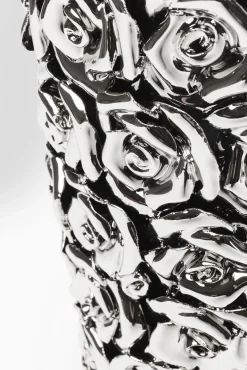 Best KARE Design Wazon Rose Multi 18x37 cm srebrny - KARE