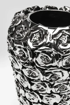 Best KARE Design Wazon Rose Multi 22x45 cm srebrny - KARE