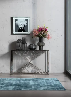 Fashion KARE Design Wazon Roulette ∅18x41 cm biało-czarny - KARE