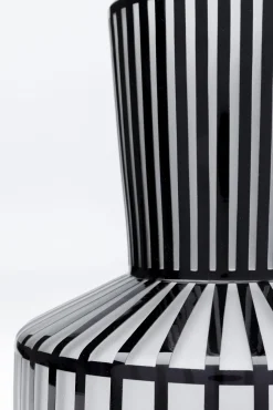 New KARE Design Wazon Roulette ∅25x31 cm biało-czarny - KARE