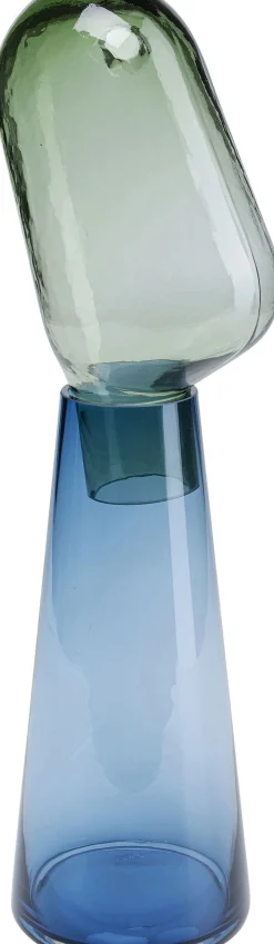 Fashion KARE Design Wazon Skittle 14x49 cm niebiesko-zielony - KARE