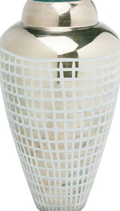 New KARE Design Wazon Square ∅23x41 cm niebieski - KARE