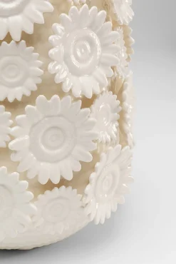 New KARE Design Wazon Sunflowers biały 30cm - KARE