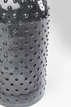 Best KARE Design Wazon szklany brązowo-szary Ø13x38 cm - KARE