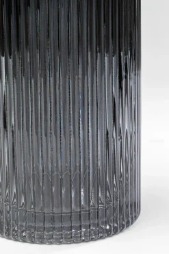 Online KARE Design Wazon szklany bursztynowo-szary Ø15x31 cm - KARE