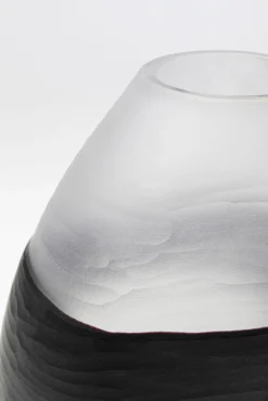 Clearance KARE Design Wazon szklany do salonu ręczne wykonanie 25x41 cm - KARE