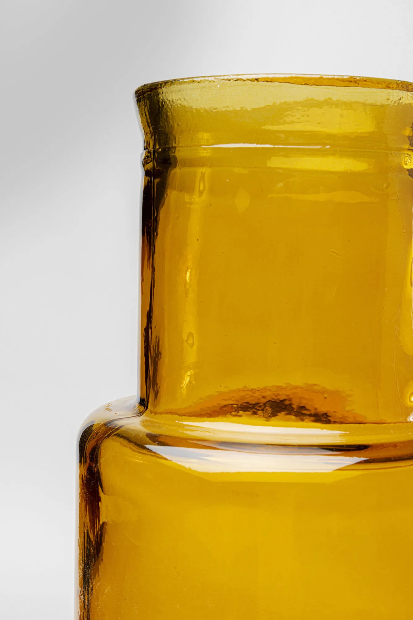 Online KARE Design Wazon szklany w kolorze bursztynowym Ø15x55 cm - KARE