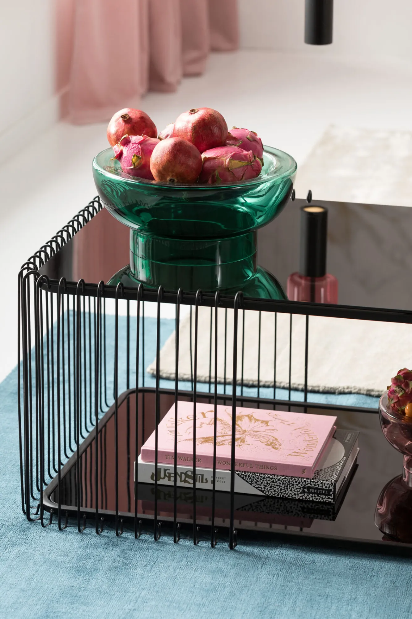 Outlet KARE Design Wazon szklany w kolorze zielonym okrągły Ø32x13 cm - KARE