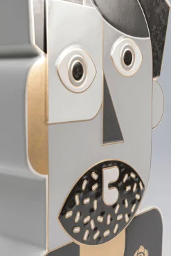 Sale KARE Design Wazon twarz abstrakcyjna 25x43 cm dolomit - KARE