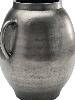 Clearance KARE Design Wazon Uria Ø40x41 cm aluminium niklowane - KARE