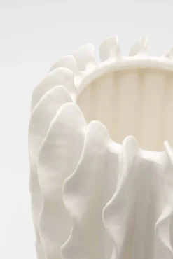 Clearance KARE Design Wazon Viento biały 26cm - KARE