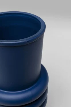 Sale KARE Design Wazon w kolorze ciemnoniebieskim szkło z recyklingu Ø10x17 cm - KARE