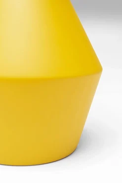 Hot KARE Design Wazon w kolorze żółtym szkło z recyklingu Ø16x30 cm - KARE