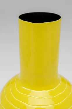 Sale KARE Design Wazon w kolorze żółym stal emaliowana Ø15x21 cm - KARE