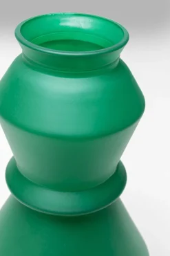 Online KARE Design Wazon w kolorze zielonym szkło z recyklingu Ø16x30 cm - KARE