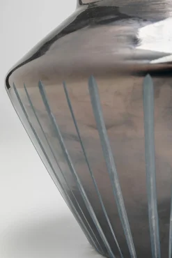 Best KARE Design Wazon w paski ręcznie dmuchane szkło Ø25x25 cm - KARE