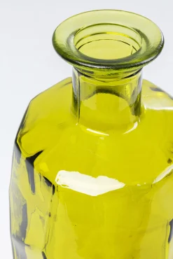 Fashion KARE Design Wazon wysoki ze szkła z recyklingu zielony 27x75 cm - KARE