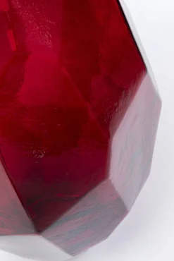 Hot KARE Design Wazon wysoki ze szkła z recyklingu różowy 20x59 cm - KARE