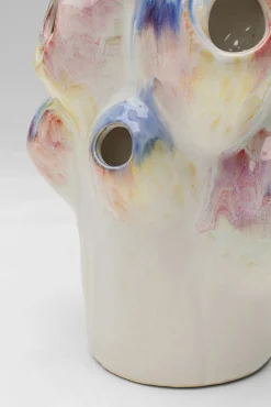 Online KARE Design Wazon z kamionki kolorowy ręczne wykonanie 15x39 cm - KARE