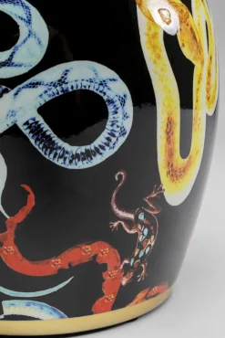 Outlet KARE Design Wazon z porcelany motyw węży Ø20x22 cm - KARE