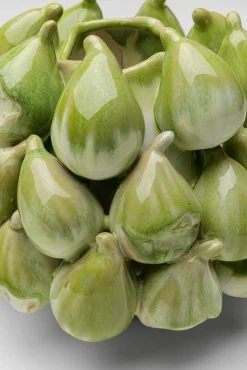 Best KARE Design Wazon zielony kamionkowy figa Ø18x15 cm - KARE