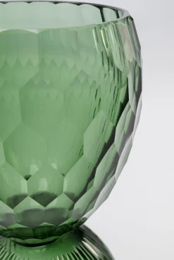 Hot KARE Design Wazon zielony ręcznie dmuchane szkło Ø12x25 cm - KARE