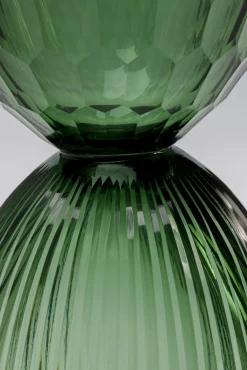 Hot KARE Design Wazon zielony ręcznie dmuchane szkło Ø12x25 cm - KARE