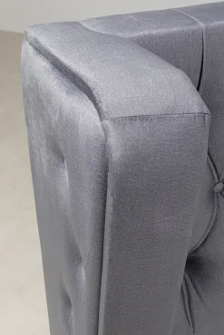 Fashion KARE Design Wezgłowie Benito Moon 190x115 cm szare - KARE