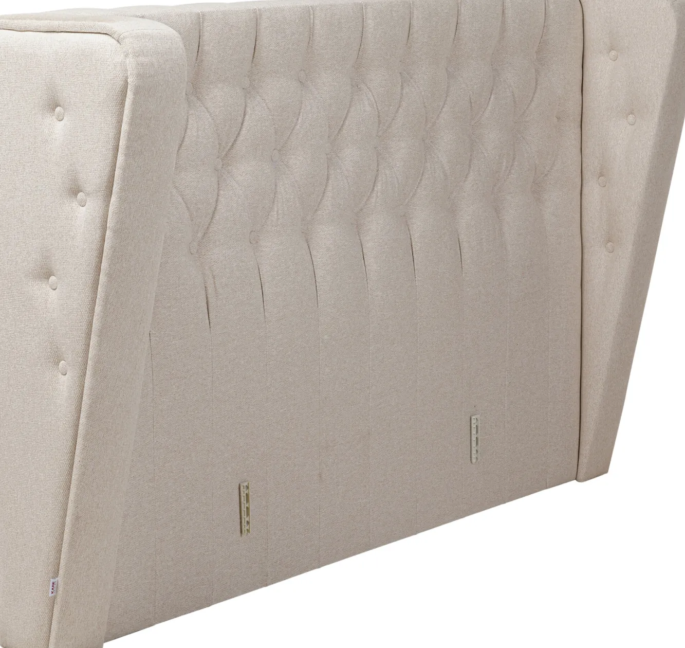 New KARE Design Wezgłowie Benito Moon 190x115 cm kremowe - KARE