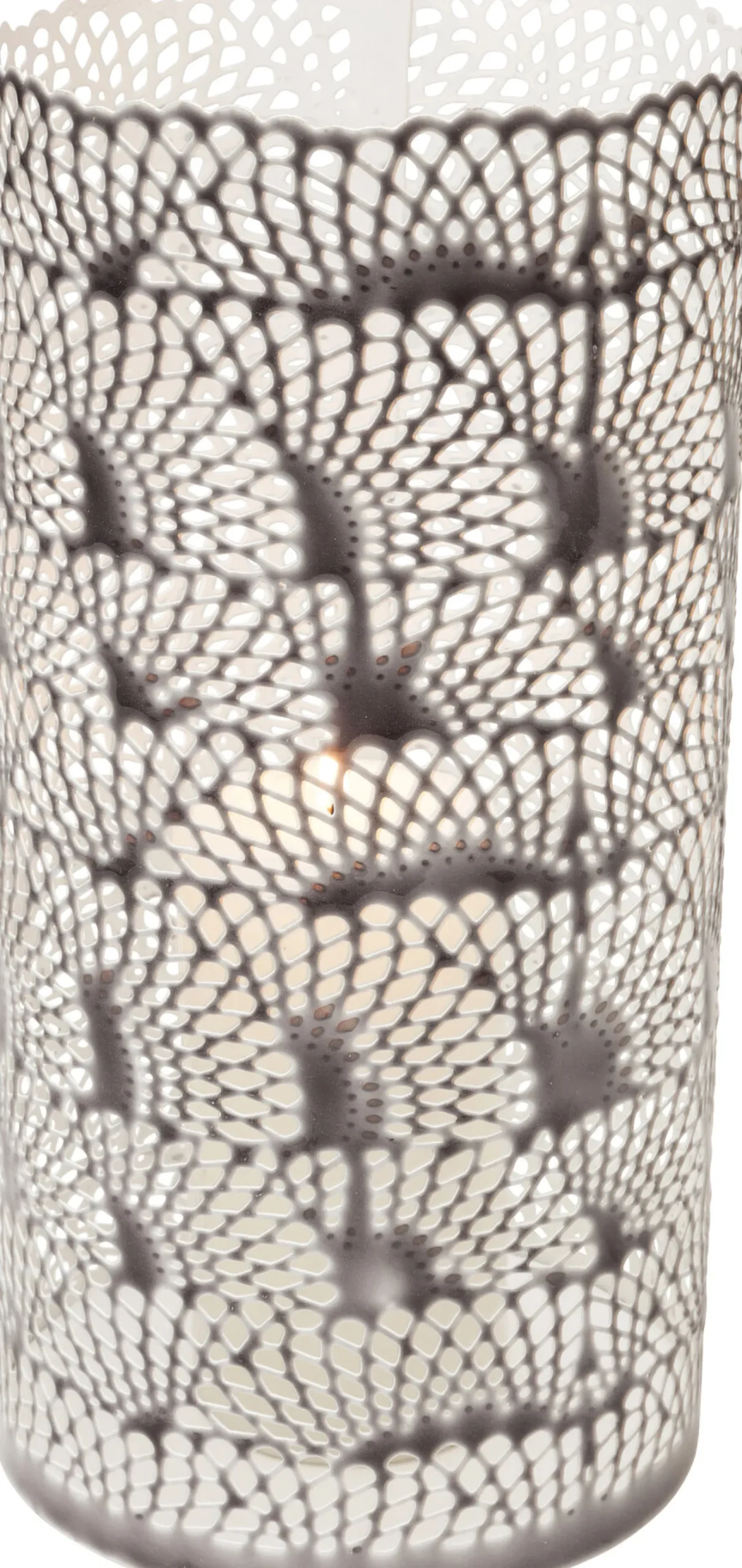 Online KARE Design Świecznik Coralino Ø15x30 cm szary - KARE