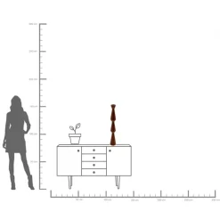 Clearance KARE Design Świecznik Jorge Swing 66cm - KARE