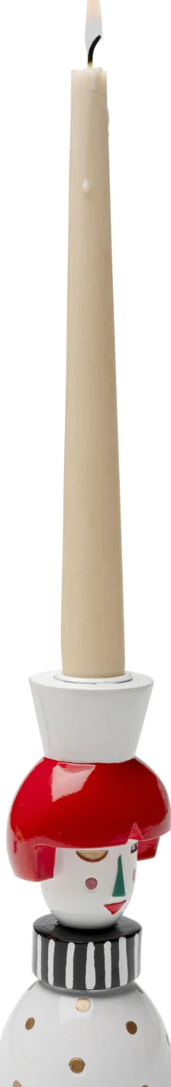 Best KARE Design Świecznik kolorowy dama na świecę stożkową 16 cm - KARE