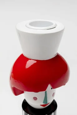 Best KARE Design Świecznik kolorowy dama na świecę stożkową 16 cm - KARE