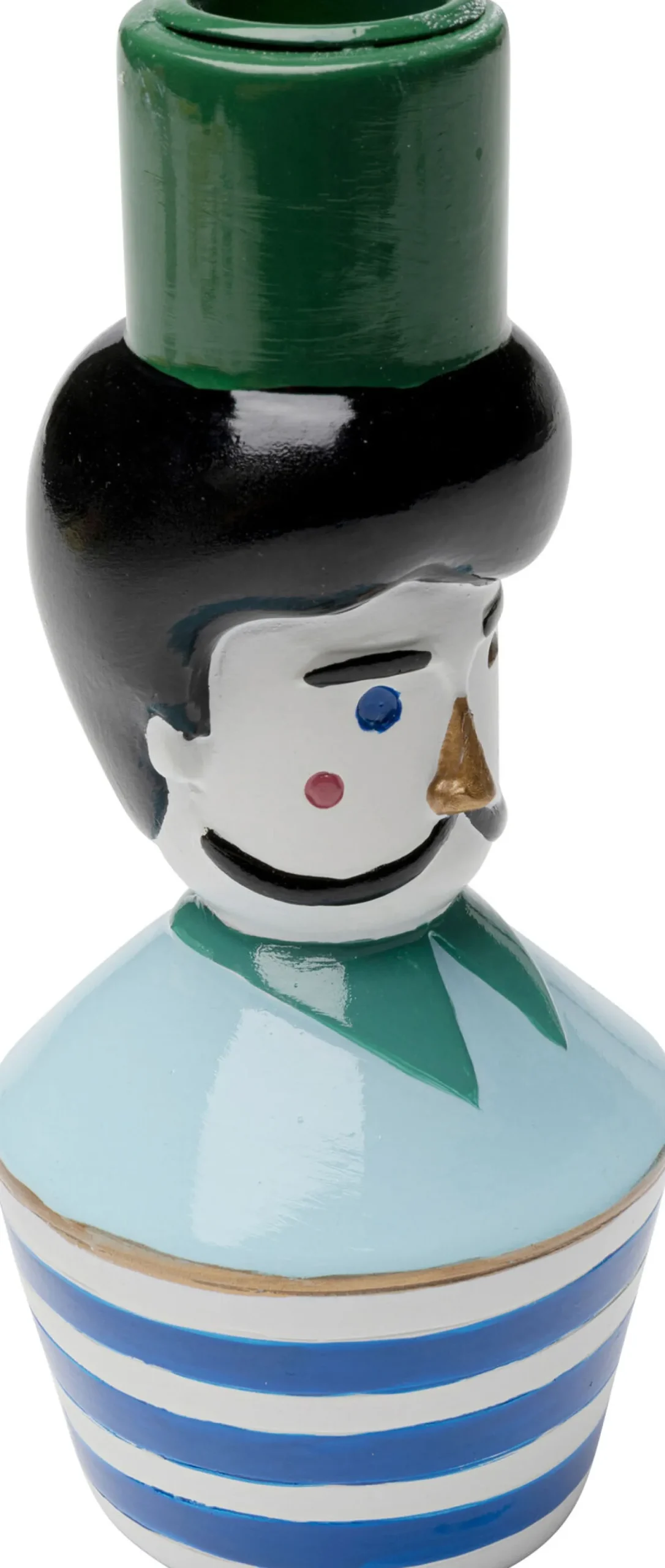 Best KARE Design Świecznik kolorowy lord na świecę stożkową 16 cm - KARE