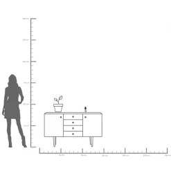 Best KARE Design Świecznik kolorowy lord na świecę stożkową 16 cm - KARE