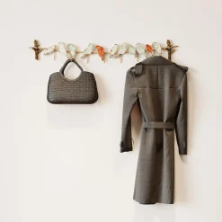 Hot KARE Design Wieszak Bird Party 102x19 cm kolorowy - KARE