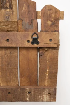 Hot KARE Design Wieszak ścienny drewno z recyklingu 68x44 cm - KARE