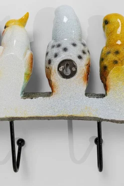 Fashion KARE Design Wieszak ścienny Exotic Birds 54x24 cm kolorowy - KARE