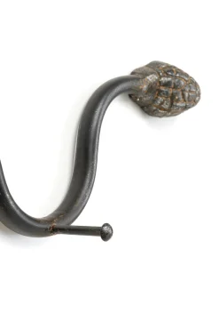 Discount KARE Design Wieszak ścienny Snake 73x11 cm czarny - KARE