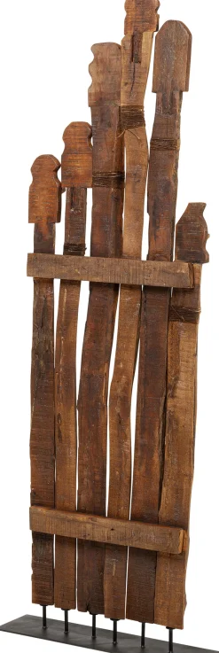 Sale KARE Design Wieszak stojący drewno z recyklingu 75x220 cm - KARE