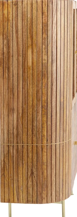 Outlet KARE Design Witryna Grace 100x145 cm drewno mango - blat marmur - KARE