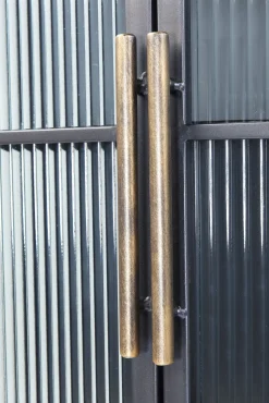 Clearance KARE Design Witryna La Gomera 72x182 cm grafitowa - KARE