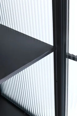 Clearance KARE Design Witryna La Gomera 72x182 cm grafitowa - KARE