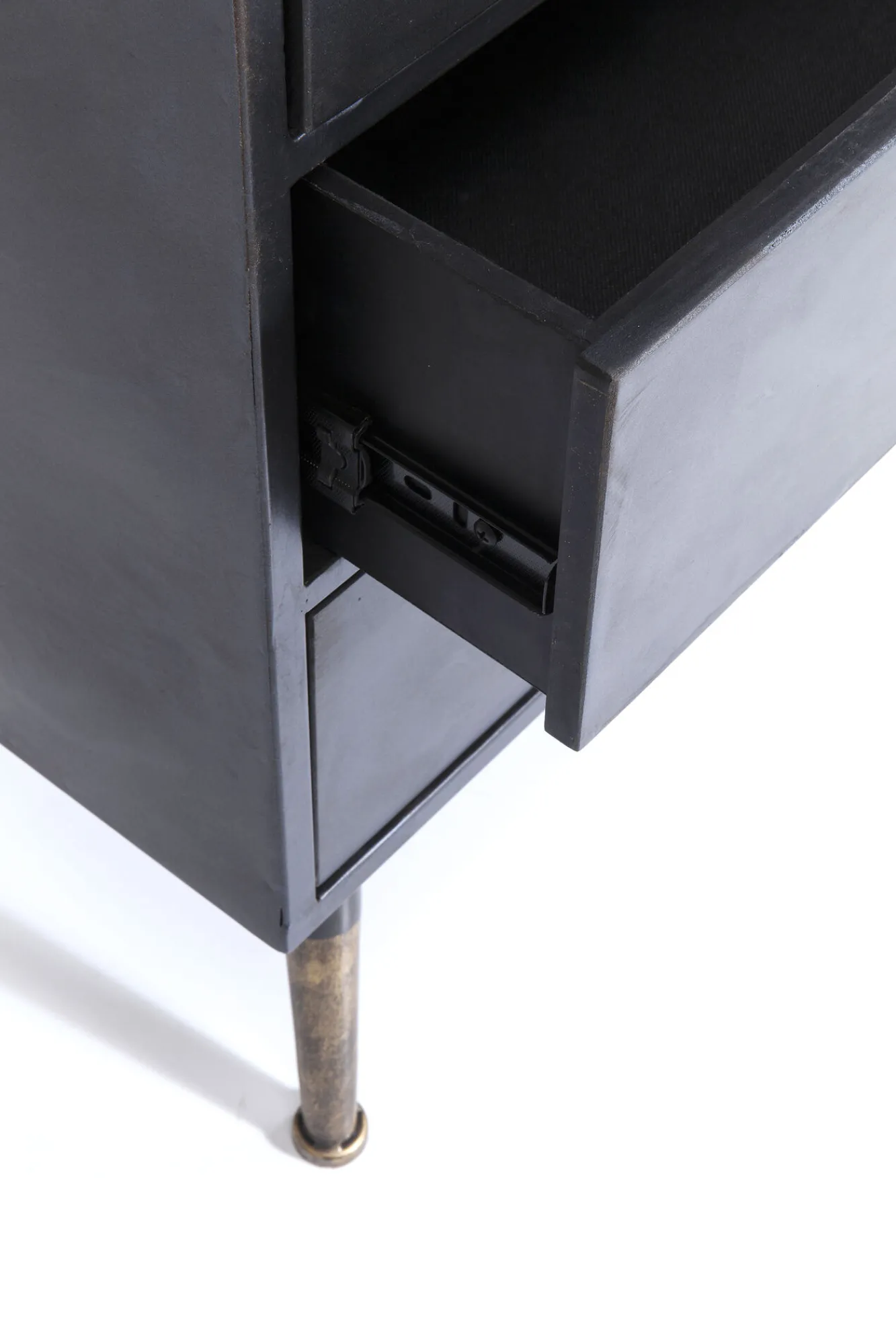 Clearance KARE Design Witryna La Gomera 72x182 cm grafitowa - KARE