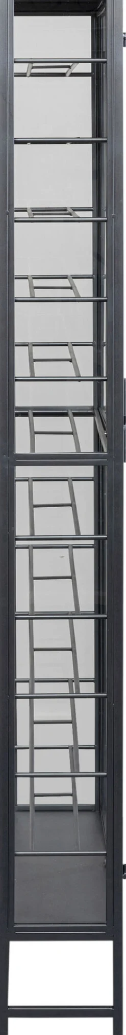 Best KARE Design Witryna na wina loft 2-drzwiowa stal i szkło 75x180 cm - KARE