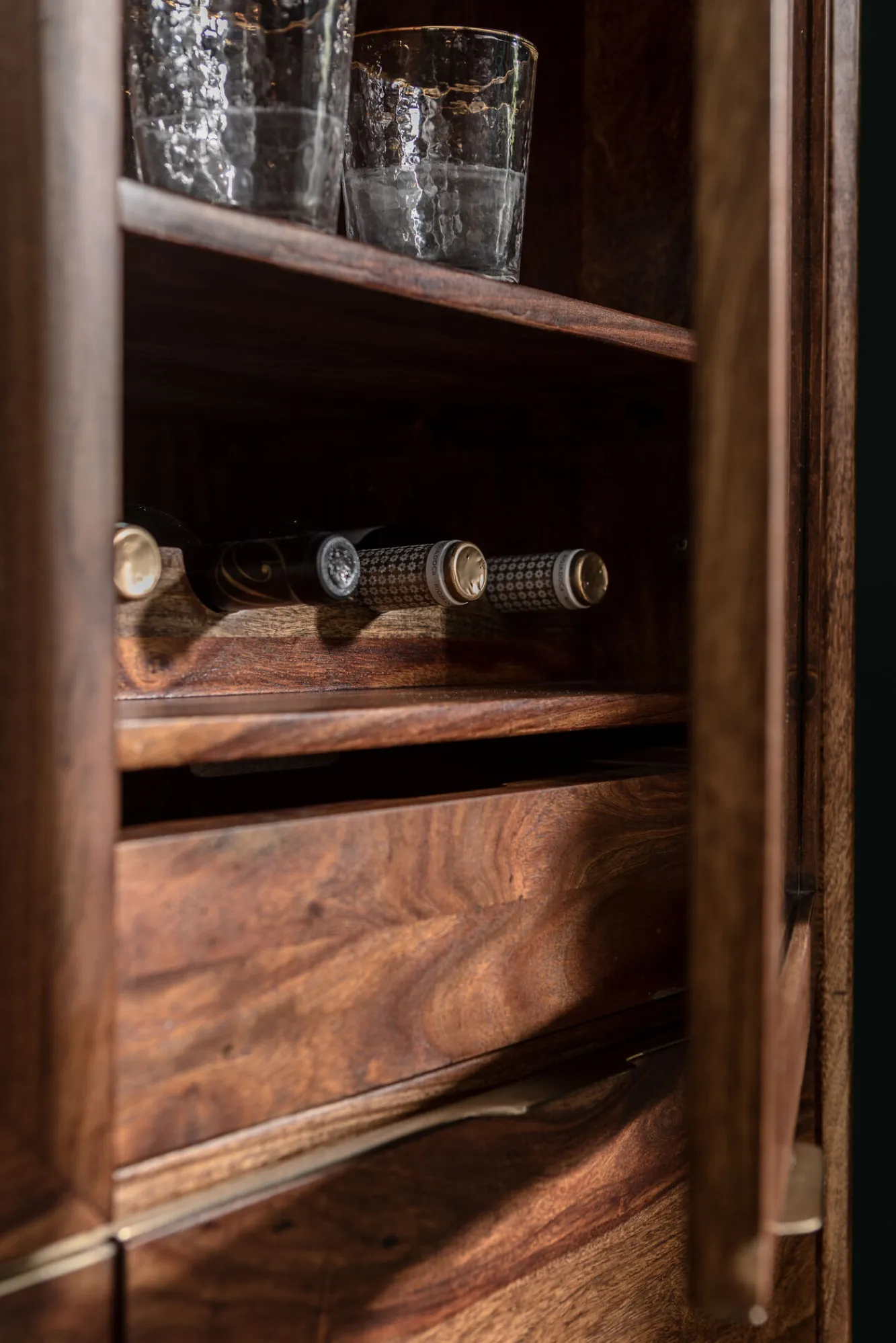 Outlet KARE Design Witryna Ravello 100x140 cm mango brązowa - KARE