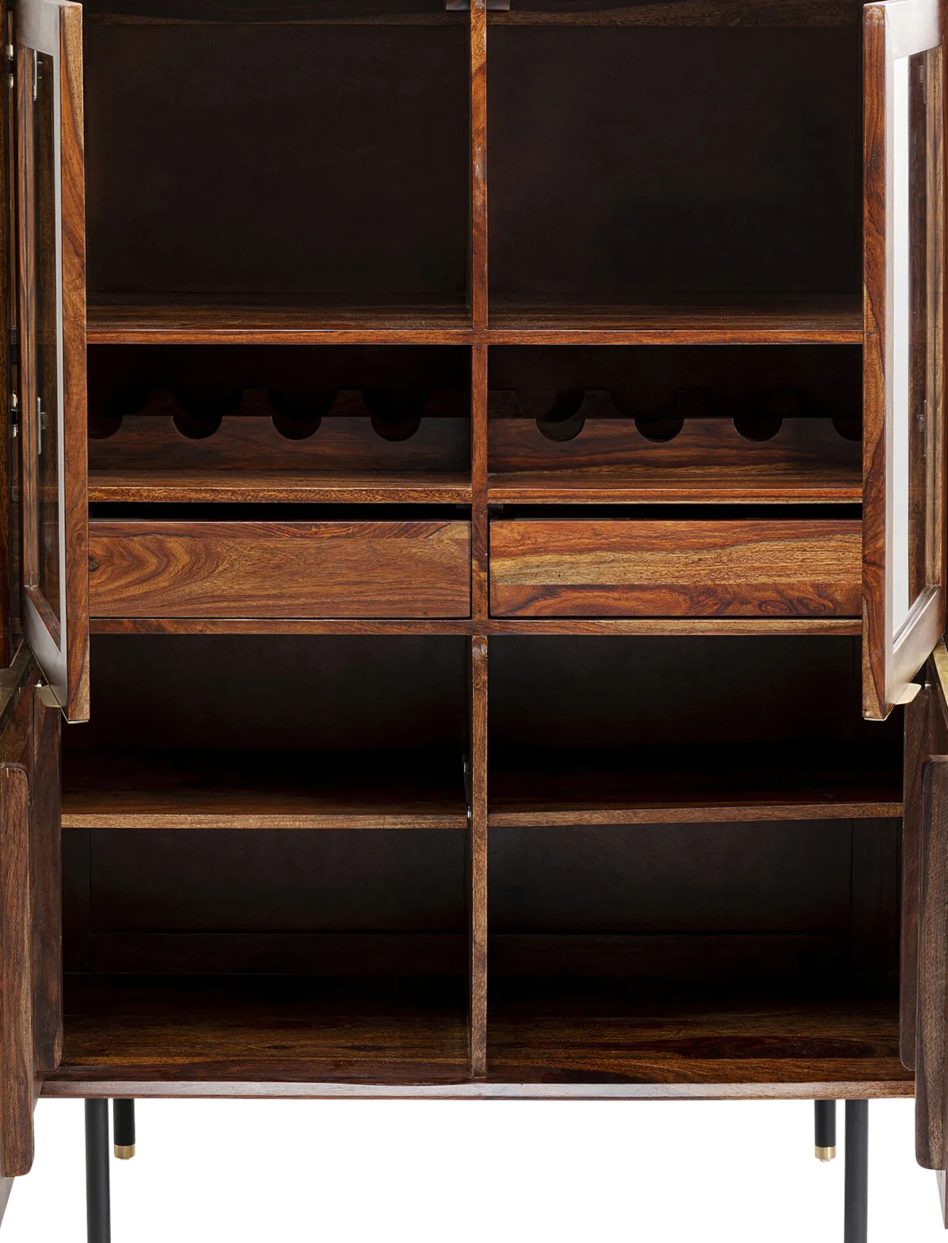 Outlet KARE Design Witryna Ravello 100x140 cm mango brązowa - KARE